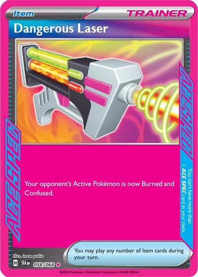 Dangerous Laser - 058/064 (ACE SPEC Rare) [SFA-058-ASR]
