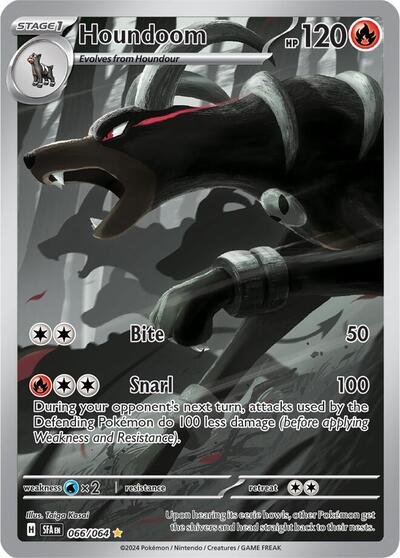 Houndoom - 066/064 (Illustration Rare) [SFA-066-IR]