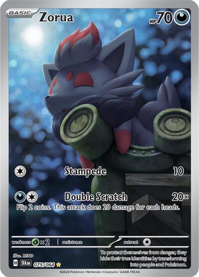 Zorua - 075/064 (Illustration Rare) [SFA-075-IR]