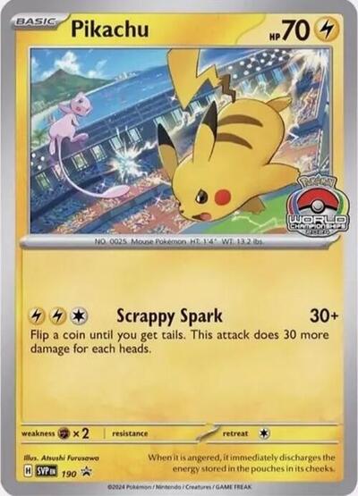 Pikachu - 190 (Promo) [SVP-190-PROMO]