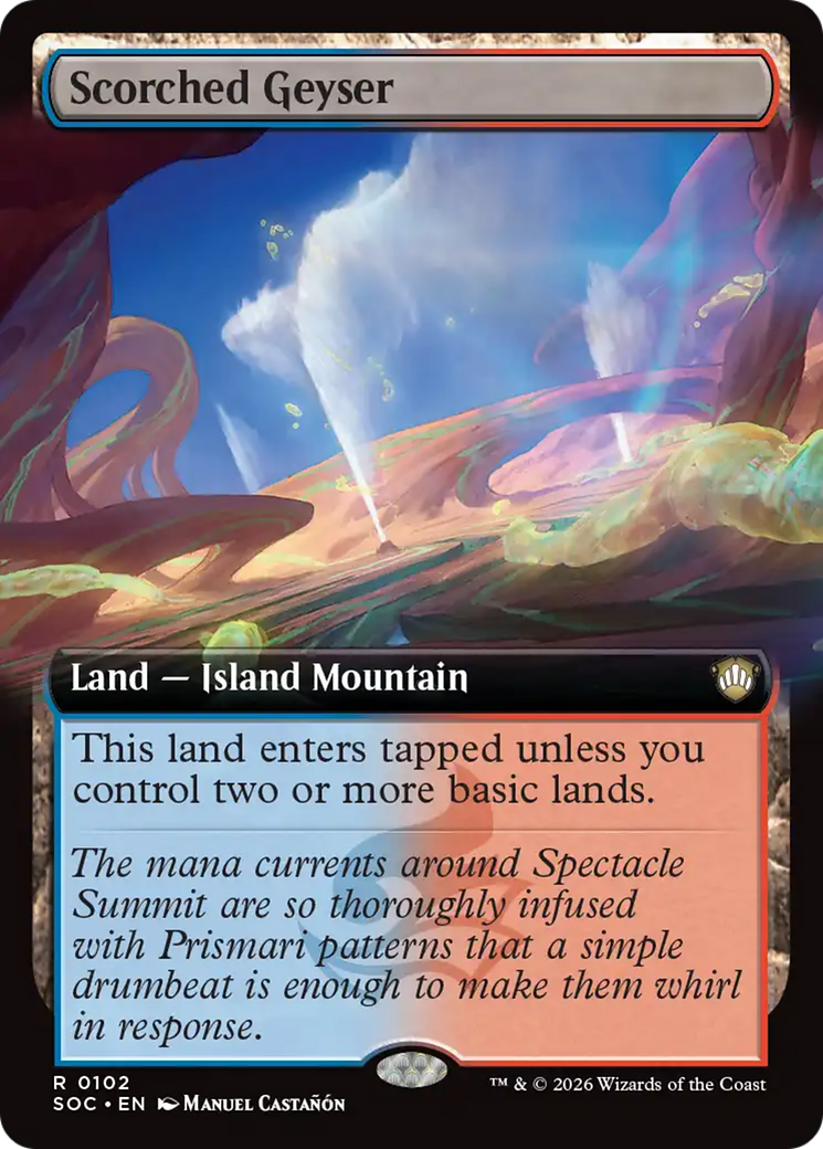 Scorched Geyser - Extended Art [SOC-102]