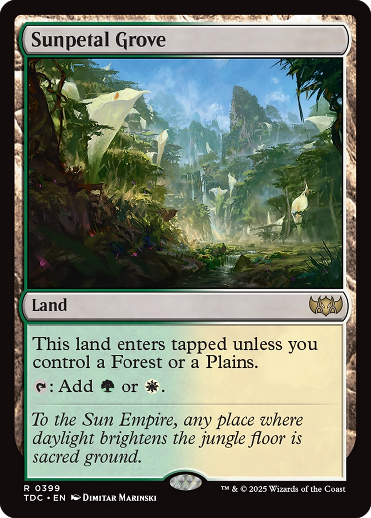 Sunpetal Grove [TDC-399]