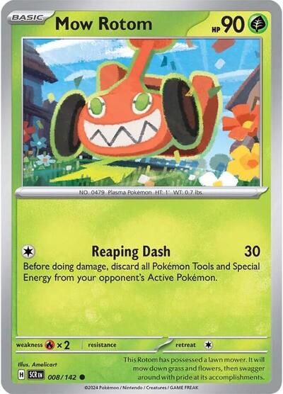 Mow Rotom - 008/142 (Common) [SCR-008-C]