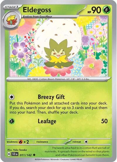 Eldegoss - 011/142 (Uncommon) [SCR-011-U]