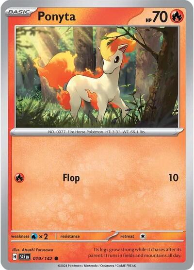 Ponyta - 019/142 (Common) [SCR-019-C]
