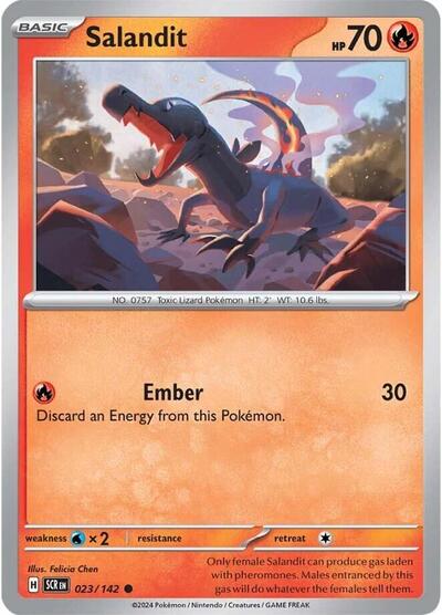 Salandit - 023/142 (Common) [SCR-023-C]