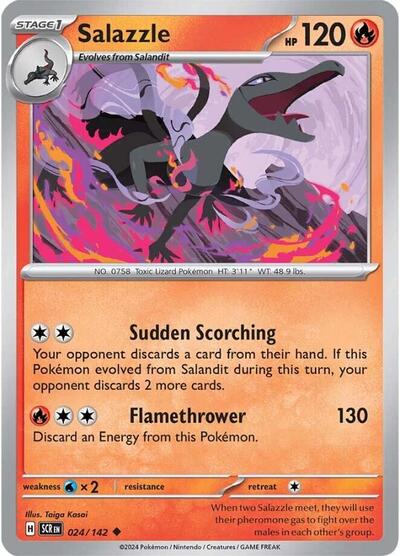 Salazzle - 024/142 (Uncommon) [SCR-024-U]