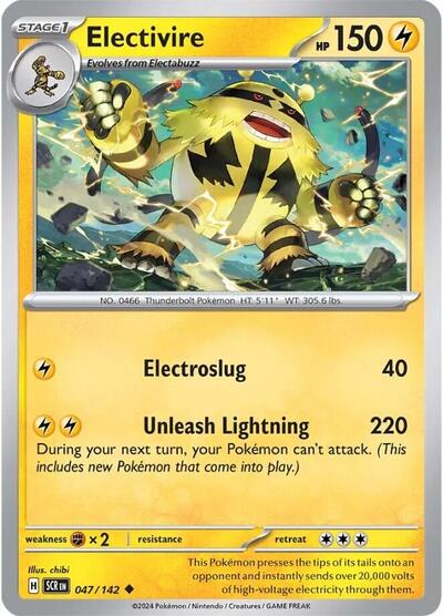 Electivire - 047/142 (Uncommon) [SCR-047-U]
