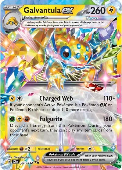 Galvantula ex - 051/142 (Double Rare) [SCR-051-DR]