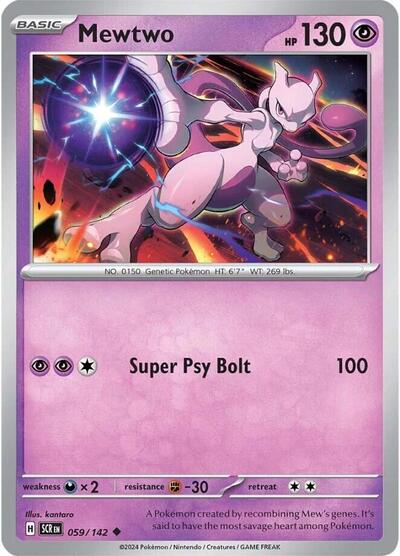 Mewtwo - 059/142 (Uncommon) [SCR-059-U]