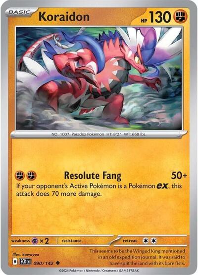 Koraidon - 090/142 (Uncommon) [SCR-090-U]