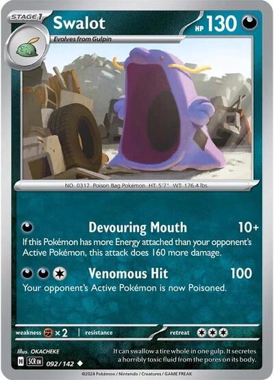 Swalot - 092/142 (Uncommon) [SCR-092-U]