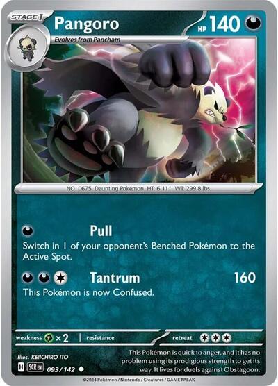 Pangoro - 093/142 (Uncommon) [SCR-093-U]