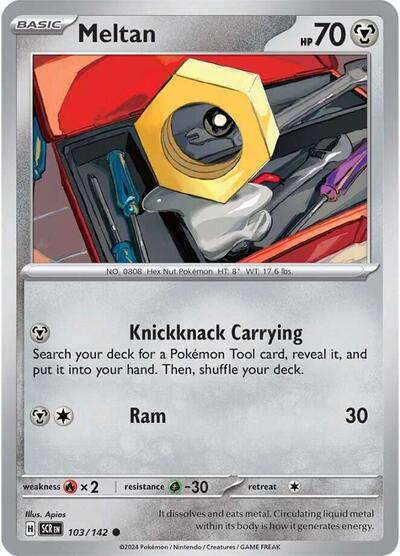 Meltan - 103/142 (Common) [SCR-103-C]