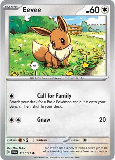 Eevee - 113/142 (Common) [SCR-113-C]