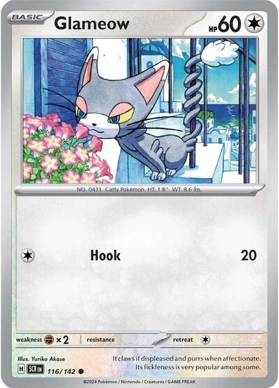 Glameow - 116/142 (Common) [SCR-116-C]