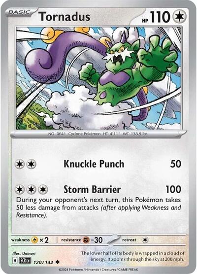 Tornadus - 120/142 (Uncommon) [SCR-120-U]