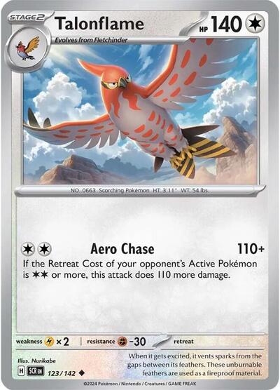 Talonflame - 123/142 (Uncommon) [SCR-123-U]