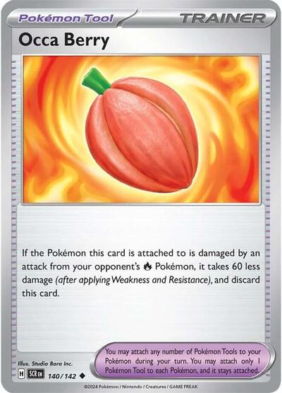 Occa Berry - 140/142 (Uncommon) [SCR-140-U]