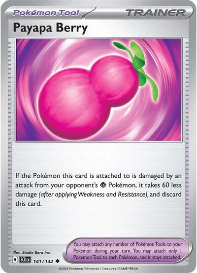 Payapa Berry - 141/142 (Uncommon) [SCR-141-U]