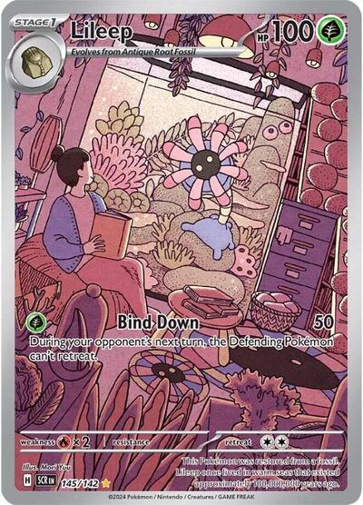 Lileep - 145/142 (Illustration Rare) [SCR-145-IR]