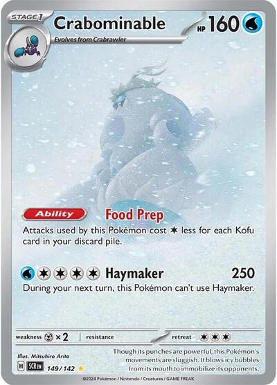 Crabominable - 149/142 (Illustration Rare) [SCR-149-IR]