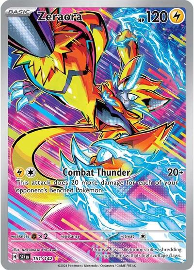 Zeraora - 151/142 (Illustration Rare) [SCR-151-IR]