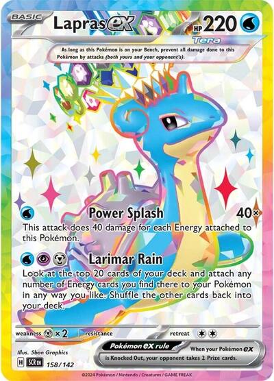 Lapras ex - 158/142 (Ultra Rare) [SCR-158-UR]