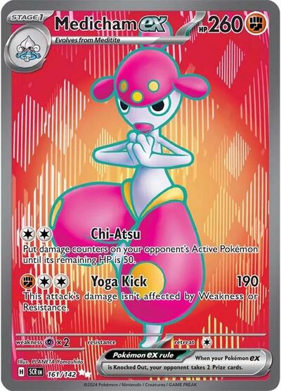Medicham ex - 161/142 (Ultra Rare) [SCR-161-UR]