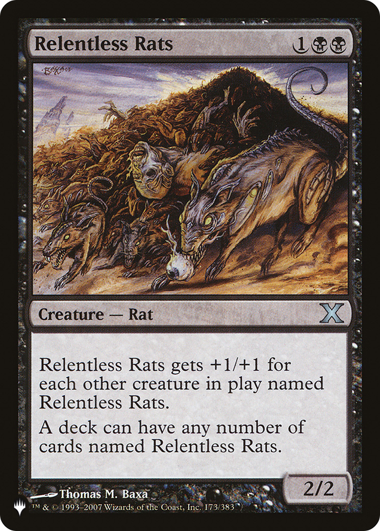 Relentless Rats [PLST-10E-173]