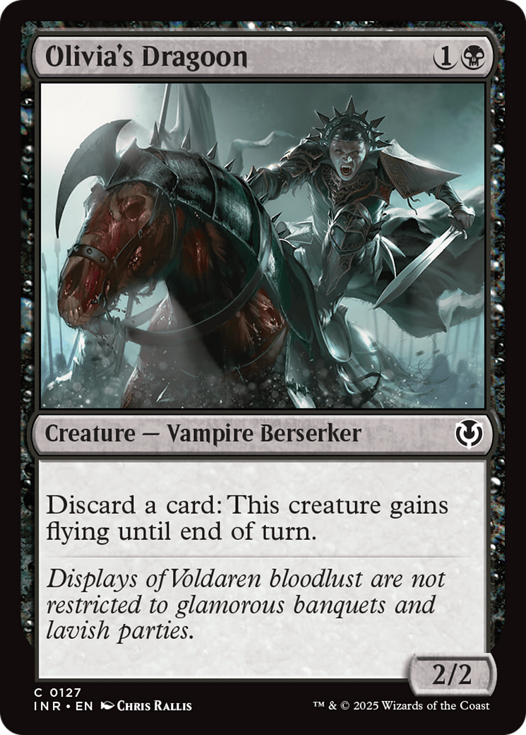 Olivia's Dragoon [INR-127]