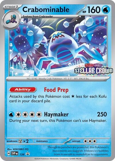 Crabominable - 134/142 (Promo) [SVP-134-PROMO]