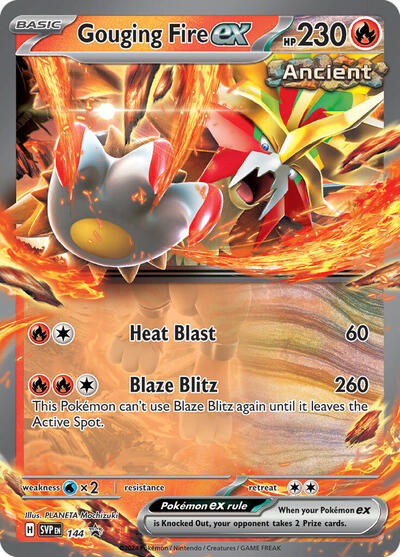Gouging Fire ex - 144 (Promo) [SVP-144-PROMO]