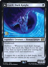 Cecil, Dark Knight // Cecil, Redeemed Paladin - Prerelease Promo [PFIN-91s]