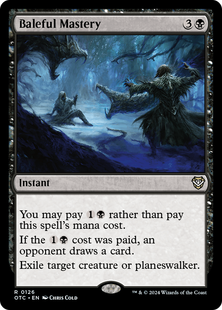 Baleful Mastery [OTC-126]