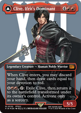 Clive, Ifrit's Dominant // Ifrit, Warden of Inferno - Borderless - Surge Foil - Full Art [FIN-530]