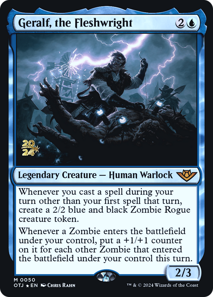 Geralf, the Fleshwright - Prerelease Promo [POTJ-50s]