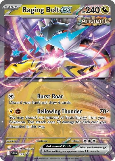 Raging Bolt ex - 145 (Double Rare) [SVP-145-DR]