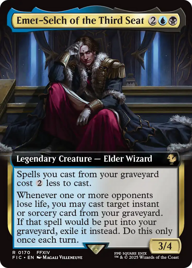 Emet-Selch of the Third Seat - Extended Art [FIC-170]