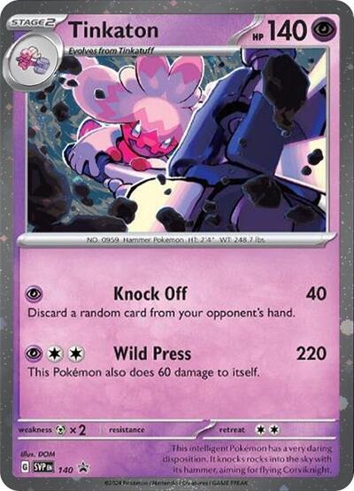 Tinkaton - 140 (Holo Rare) [SVP-140-HR]