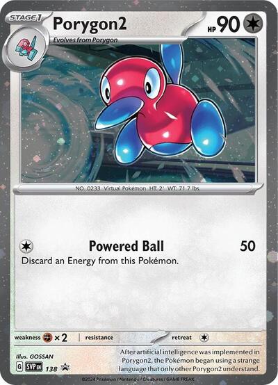 Porygon2 - 138 (Holo Rare) [SVP-138-HR]