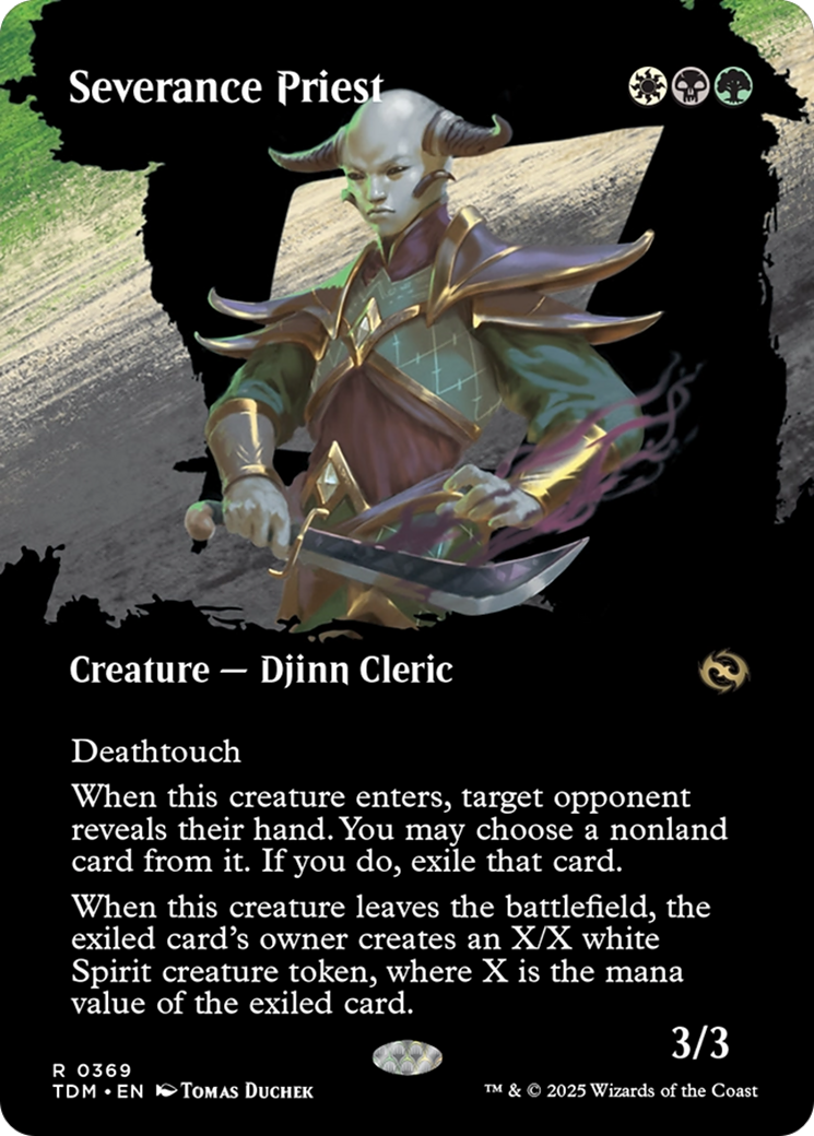 Severance Priest - Borderless - Showcase - Full Art [TDM-369]