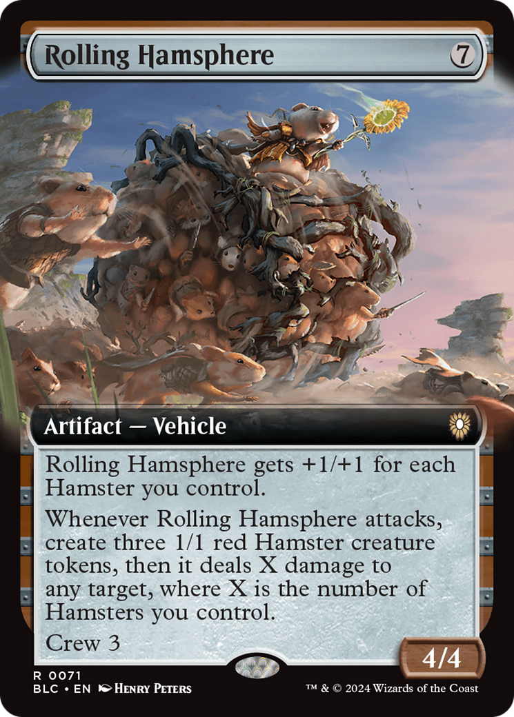Rolling Hamsphere [BLC-71]