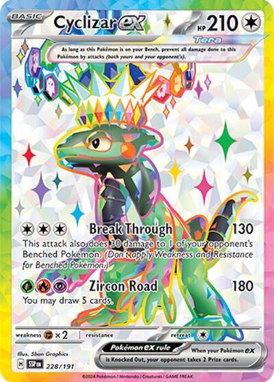Cyclizar ex - 228/191 (Ultra Rare) [SSP-228-UR]