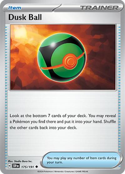 Dusk Ball - 175/191 (Uncommon) [SSP-175-U]