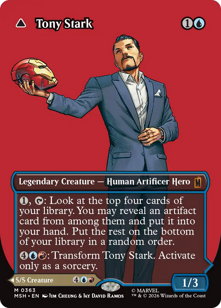 Tony Stark // The Invincible Iron Man - Borderless [MSH-363]