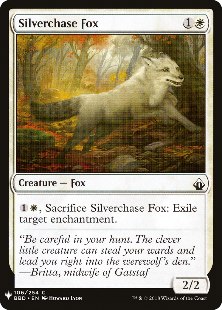 Silverchase Fox [PLST-BBD-106]