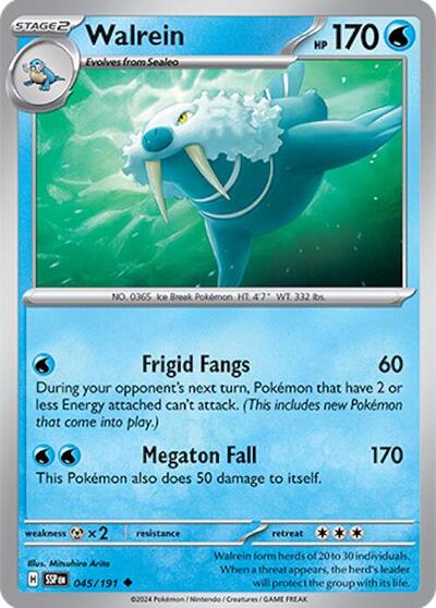 Walrein - 045/191 (Uncommon) [SSP-045-U]