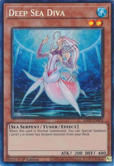 Deep Sea Diva (Prismatic Collector's Rare) [RA03-EN004-PCR]