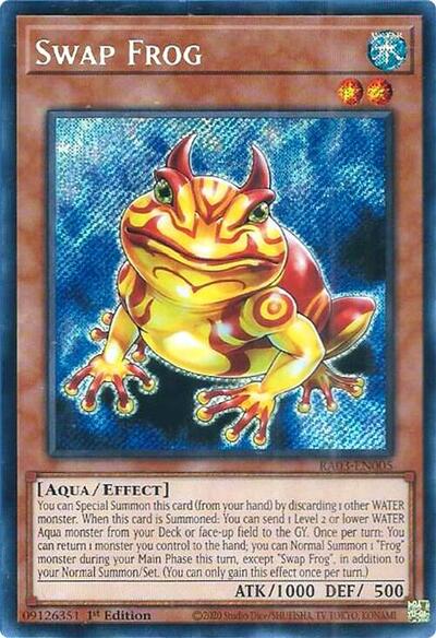 Swap Frog (Secret Rare) [RA03-EN005-SeR]